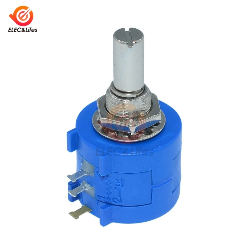 NEW 3590S-2-103L 3590S 10K ohm Precision Multiturn Potentiometer 10 Ring Adjustable Resistor
NEW 3590S-2-103L 3590S 10K ohm Precision Multiturn Potentiometer 10 Ring Adjustable Resistor