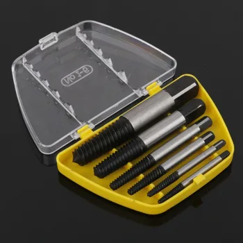 5/6Pcs Broken Damaged Screwdriver Extractor Set Drill Bit Alloy Steel Double Side Screw Pull Center Drill Bits Removal Tools Set
5/6Pcs Broken Damaged Screwdriver Extractor Set Drill Bit Alloy Steel Double Side Screw Pull Center Drill Bits Removal Tools Set