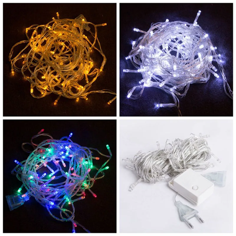 3X3m 300 LED Lamp Ornaments Curtain New Year Lights Christmas Decorations For Home Party Wedding Home Decor Enfeites De Natal 19