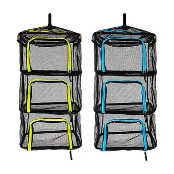 Multifunction Outdoor Folding Dry Net Hanging Drying Rack Mesh Collapsible Net Dryer For Fishing Storage Basket
Multifunction Outdoor Folding Dry Net Hanging Drying Rack Mesh Collapsible Net Dryer For Fishing Storage Basket