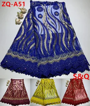 Popular african french lace fabric high quality 2019 guipure lace fabric with stone nigerian lace fabrics for party dress ZQ-A51
Popular african french lace fabric high quality 2019 guipure lace fabric with stone nigerian lace fabrics for party dress ZQ-A51