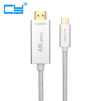 USB-C Metal Shell New Braided Support 4K 60Hz 1M 2M 3M USB 3.1 Type C Type-c male To HDMI male HD adapter connecting Cable
USB-C Metal Shell New Braided Support 4K 60Hz 1M 2M 3M USB 3.1 Type C Type-c male To HDMI male HD adapter connecting Cable