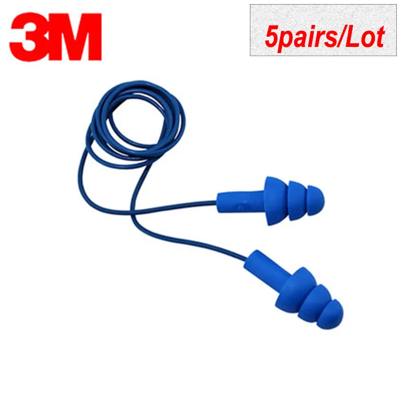 5 Pairs/lot 3M 340-4007 Corded Earplugs Anti-noise Metal Detectable Christmas Tree Earplugs with Lines Ear Protector VE0409
5 Pairs/lot 3M 340-4007 Corded Earplugs Anti-noise Metal Detectable Christmas Tree Earplugs with Lines Ear Protector VE0409