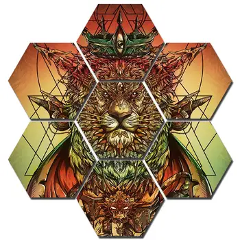 Wall Art Living Room Canvas Print Pictures 7 Pieces Lion Ras Colors Paintings Abstract King Lion Poster Home Decor Modular Frame
Wall Art Living Room Canvas Print Pictures 7 Pieces Lion Ras Colors Paintings Abstract King Lion Poster Home Decor Modular Frame