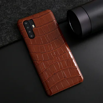 Luxury Crocodile Skin Pattern Genuine Leather Back Case For Huawei P30/ Pro Original Real Leather Cover For Huawei P30 Pro Cases
Luxury Crocodile Skin Pattern Genuine Leather Back Case For Huawei P30/ Pro Original Real Leather Cover For Huawei P30 Pro Cases