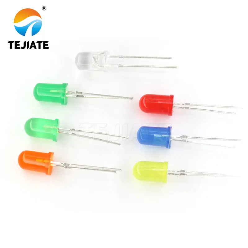7Colors 100PCS F5 5mm LED diode Light Assorted Kit Red Green Yellow Blue White Mixed Color light LED DIY kit
7Colors 100PCS F5 5mm LED diode Light Assorted Kit Red Green Yellow Blue White Mixed Color light LED DIY kit