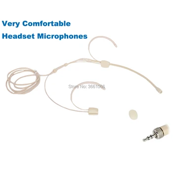 Professional Headset Microphone Omidirectional Condenser Headworn Microph 3.5mm Lock Connector For Sennheiser AudioMicwl SH-002
Professional Headset Microphone Omidirectional Condenser Headworn Microph 3.5mm Lock Connector For Sennheiser AudioMicwl SH-002