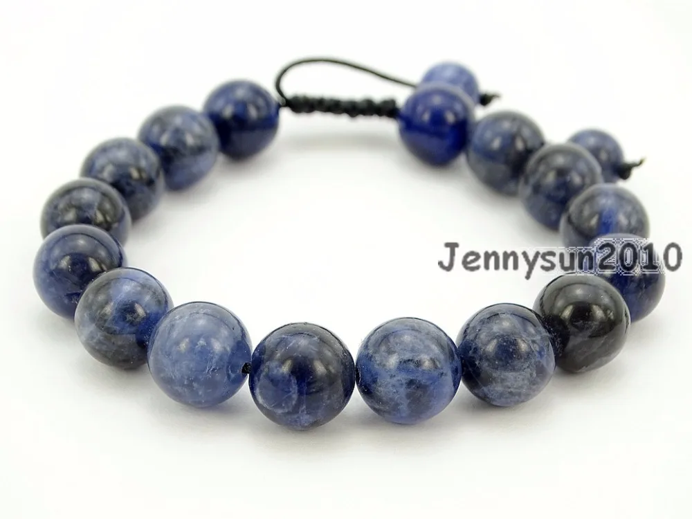 Handmade 10mm Adjustable Natural Sodalite Gems Stone Round Beads Bracelet Healing Reiki 5Strands/Pack
Handmade 10mm Adjustable Natural Sodalite Gems Stone Round Beads Bracelet Healing Reiki 5Strands/Pack