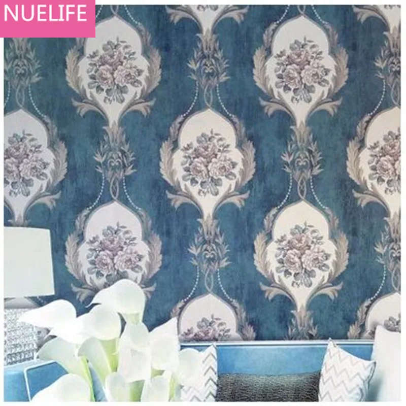0.53x10m Retro European Style Nonwovens Living Room TV Backdrop Bedroom Damascus Patterns Pure Paper Wallpapers N2
0.53x10m Retro European Style Nonwovens Living Room TV Backdrop Bedroom Damascus Patterns Pure Paper Wallpapers N2