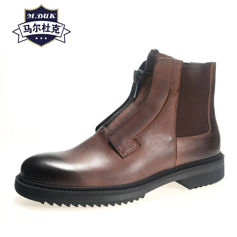 Winter Mens High top shoes Genuine Leather boots men warm army cowhide cashmere zipper combat boots male Chelsea boots
Winter Mens High top shoes Genuine Leather boots men warm army cowhide cashmere zipper combat boots male Chelsea boots