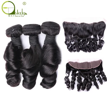 Sterly Loose Wave Bundles With Frontal 4 Pcs Human Hair Weaves Brazilian Hair 3 Bundles With Frontal 13X4 Lace Closure Remy
Sterly Loose Wave Bundles With Frontal 4 Pcs Human Hair Weaves Brazilian Hair 3 Bundles With Frontal 13X4 Lace Closure Remy