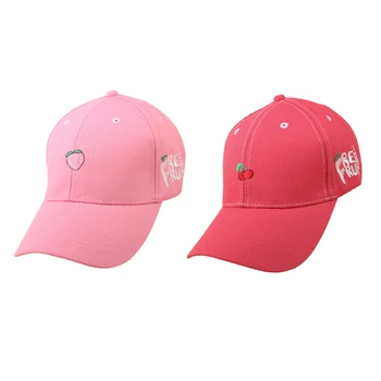 15PCS/LOT SINGYOU Embroidery Fruit Baseball Cap Lovely Candy Colors Men Women Sunshade Snapback Hat Fashion Casquette Hat
15PCS/LOT SINGYOU Embroidery Fruit Baseball Cap Lovely Candy Colors Men Women Sunshade Snapback Hat Fashion Casquette Hat