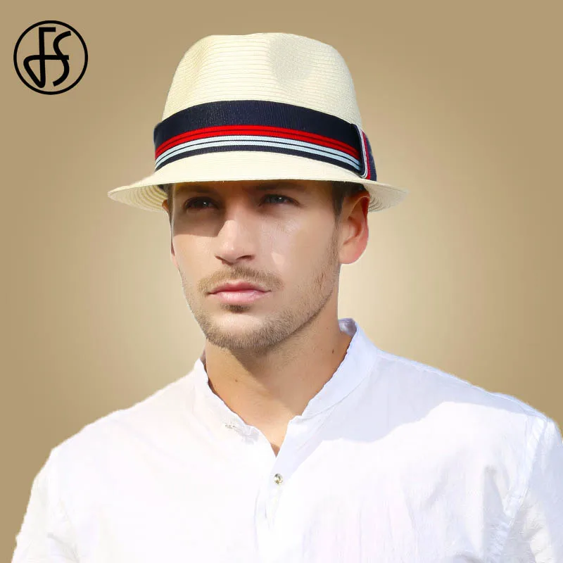 FS Wide Brim Ivory White Sun Hat Summer Straw Hats For Mens Ribbon Panama Fedora Jazz Gentleman Trilby Beach Cap Chapeau Homme
FS Wide Brim Ivory White Sun Hat Summer Straw Hats For Mens Ribbon Panama Fedora Jazz Gentleman Trilby Beach Cap Chapeau Homme