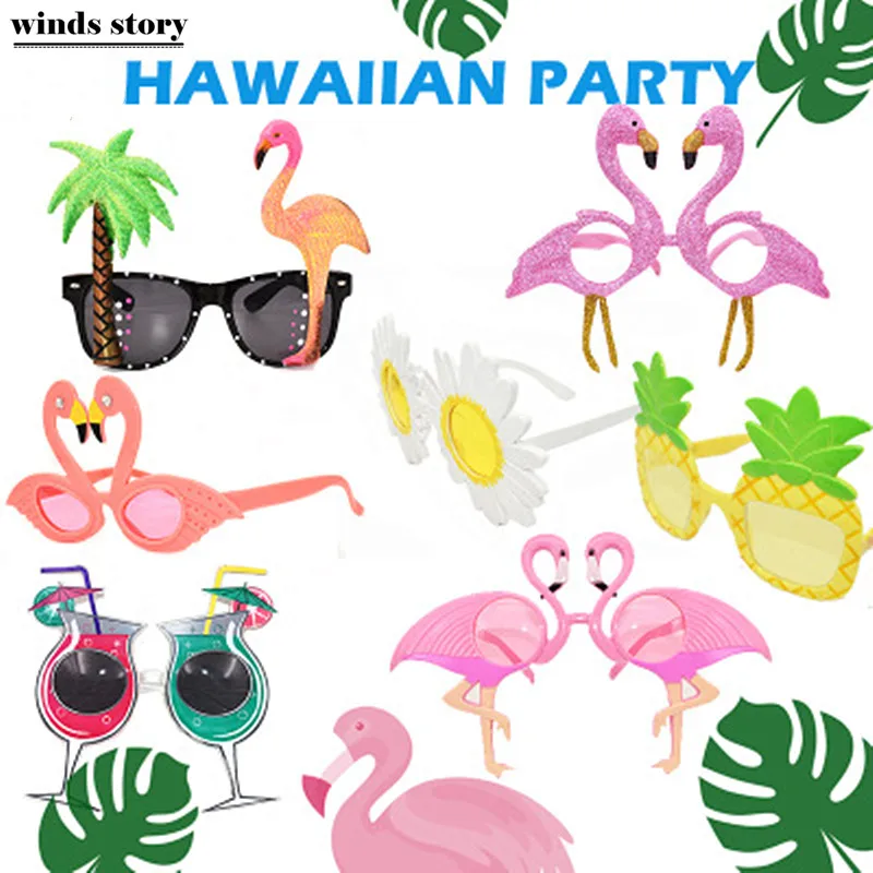 Tropical Hawaii Party Glasses Plastic Flamingo Party Decorations Wedding Decor Pineapple Sunglasses Funny Glasses Event Supplies
Tropical Hawaii Party Glasses Plastic Flamingo Party Decorations Wedding Decor Pineapple Sunglasses Funny Glasses Event Supplies