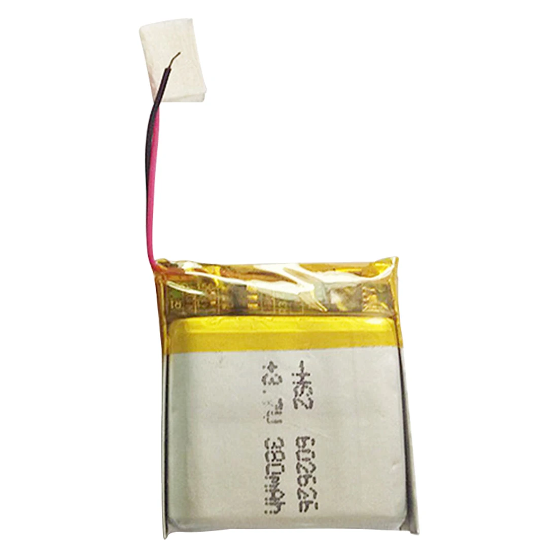 Rechargeable 3.7V 380mAh Li-polymer Battery 602626 Li-po Ion Batteries For Smart Watch GPS and Other Devices
Rechargeable 3.7V 380mAh Li-polymer Battery 602626 Li-po Ion Batteries For Smart Watch GPS and Other Devices