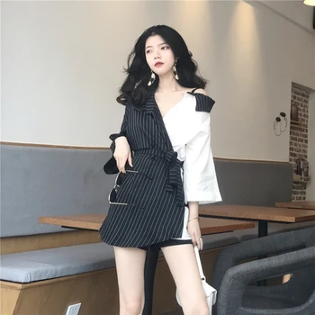 Casual Striped Women Shirt Turn-down Collar Tunique Femme Sashes Camisas Mujer Chemise Femme Blouse Blusas Off Shoulders Tops
Casual Striped Women Shirt Turn-down Collar Tunique Femme Sashes Camisas Mujer Chemise Femme Blouse Blusas Off Shoulders Tops