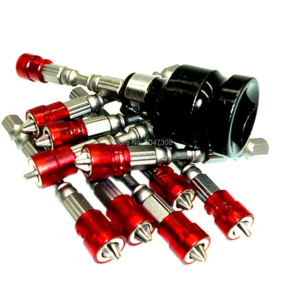 10pc 65mm Plasterboard Drywall Srewdriver Bit 1/4" Hex Depth Stop Phillips Screws Driver Bit + 1/2" Quick Release Socket Adapter
10pc 65mm Plasterboard Drywall Srewdriver Bit 1/4" Hex Depth Stop Phillips Screws Driver Bit + 1/2" Quick Release Socket Adapter