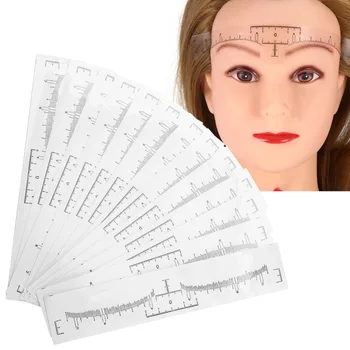 50pcs Eyebrow Ruler Sticker Grooming Stencil Shaper Ruler Measure Tool Eye Brow Drawing Guide Card Brow Template DIY Make up
50pcs Eyebrow Ruler Sticker Grooming Stencil Shaper Ruler Measure Tool Eye Brow Drawing Guide Card Brow Template DIY Make up