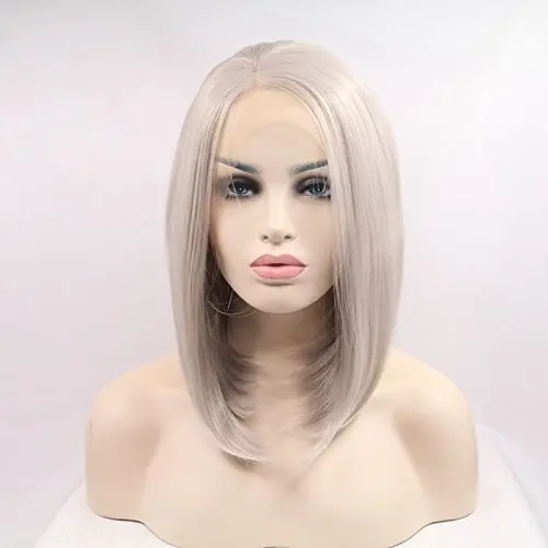 Marquesha Ash Blonde Short Bob Hair Women Wigs Silver Platinum Short Straight Synthetic Lace Front Wigs Heat Resistant
Marquesha Ash Blonde Short Bob Hair Women Wigs Silver Platinum Short Straight Synthetic Lace Front Wigs Heat Resistant
