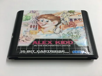 ALEX KIDD 16 BIT S-E-G-A Geneis game cartridge for US EU/JP original version game consoles
ALEX KIDD 16 BIT S-E-G-A Geneis game cartridge for US EU/JP original version game consoles