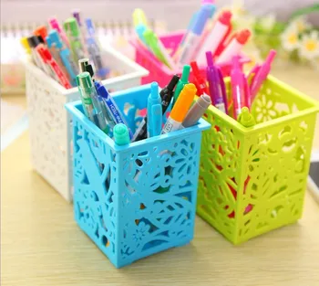 1PC Desktop Plastic Square Hollow Storage Organizer Pencil Storage Box Stand Container Student Stationery Pen Holders LF 058
1PC Desktop Plastic Square Hollow Storage Organizer Pencil Storage Box Stand Container Student Stationery Pen Holders LF 058