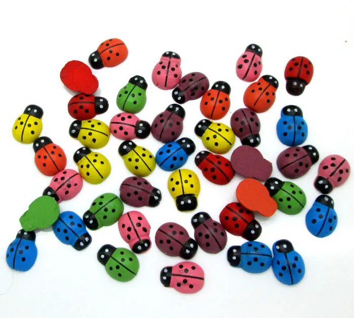 100Pcs Mixed Ladybug Wooden Buttons Flatback Cabochon Scrapbooking Crafts Wood Knopf Bouton Kawaii Decor Diy Accessories
100Pcs Mixed Ladybug Wooden Buttons Flatback Cabochon Scrapbooking Crafts Wood Knopf Bouton Kawaii Decor Diy Accessories