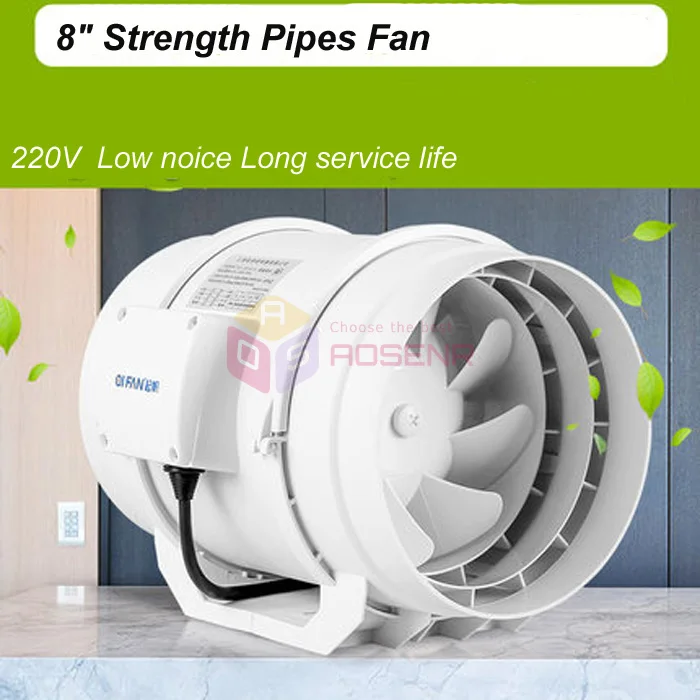 220V Circular Duct Pipeline Fan Kitchen Fume Exhaust Fan Strong Wind Power TD-200E Ventilator Extractor Fan
220V Circular Duct Pipeline Fan Kitchen Fume Exhaust Fan Strong Wind Power TD-200E Ventilator Extractor Fan