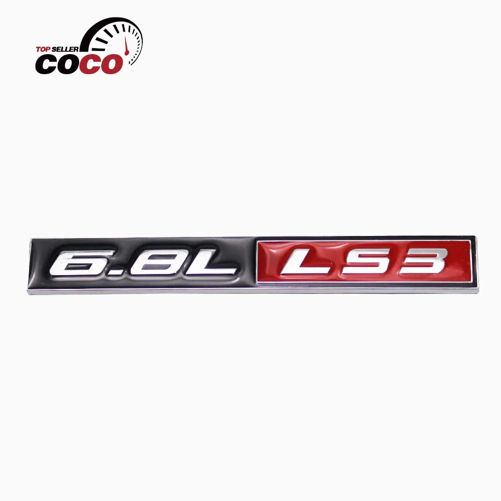 1pc 6.8L LS3 LOGO For CHEVY CORVETTE BLACK RED CHROME Racing Decal CAR ENGINE FENDER EMBLEM BADGE car styling
1pc 6.8L LS3 LOGO For CHEVY CORVETTE BLACK RED CHROME Racing Decal CAR ENGINE FENDER EMBLEM BADGE car styling