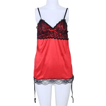 2018 Women Lady Sexy Lingerie Dress Lace Women's Underwear Sleepwear Nightgowns Black Babydoll Sleepwear + G-string Fashion Hot
2018 Women Lady Sexy Lingerie Dress Lace Women's Underwear Sleepwear Nightgowns Black Babydoll Sleepwear + G-string Fashion Hot