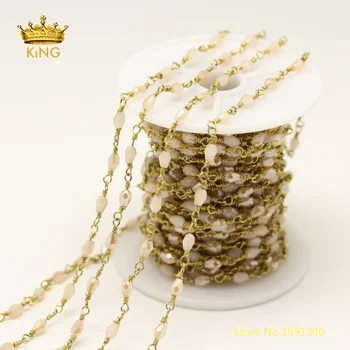 5meters 4mm Tiny Glass Chains Charms Findings,Titanium Half Champagne Glass with Bronze Plated Copper Links Rosary Chains ZJ211
5meters 4mm Tiny Glass Chains Charms Findings,Titanium Half Champagne Glass with Bronze Plated Copper Links Rosary Chains ZJ211
