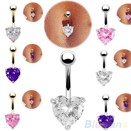 Bluelans Silver Gold Navel Belly Button Ring Rhinestone Bar Heart Star Belly Piercing Body Jewelry
Bluelans Silver Gold Navel Belly Button Ring Rhinestone Bar Heart Star Belly Piercing Body Jewelry