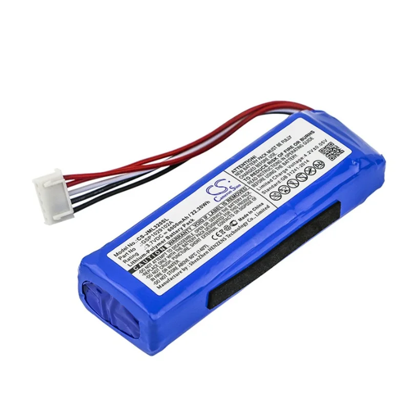GSP1029102A зарядка аккумулятора 3 2016 для JBL Player новый литий полимерный перезаряжаемый