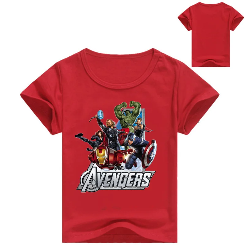 Summer Marvel T-shirt Kids Boy Clothing Avengers Boys T shirt Clothes Captain America Batman Spiderman Superman T shirt Clothing
Summer Marvel T-shirt Kids Boy Clothing Avengers Boys T shirt Clothes Captain America Batman Spiderman Superman T shirt Clothing