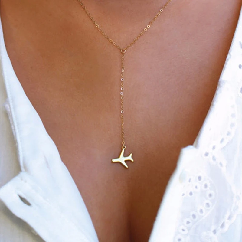 Gold Black Plane Necklace Airplane Pendant Necklace Aircraft Chain Layered Necklace For Women Tiny Dainty Jewelry
Gold Black Plane Necklace Airplane Pendant Necklace Aircraft Chain Layered Necklace For Women Tiny Dainty Jewelry