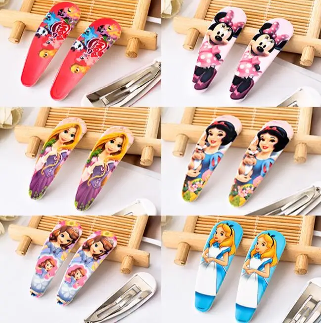 Hot Sale 100 pcs Cartoon Princess Baby Girls Hairpin 5cm BB Clips Snap Band Hairpins Hair Accessories P-31
Hot Sale 100 pcs Cartoon Princess Baby Girls Hairpin 5cm BB Clips Snap Band Hairpins Hair Accessories P-31