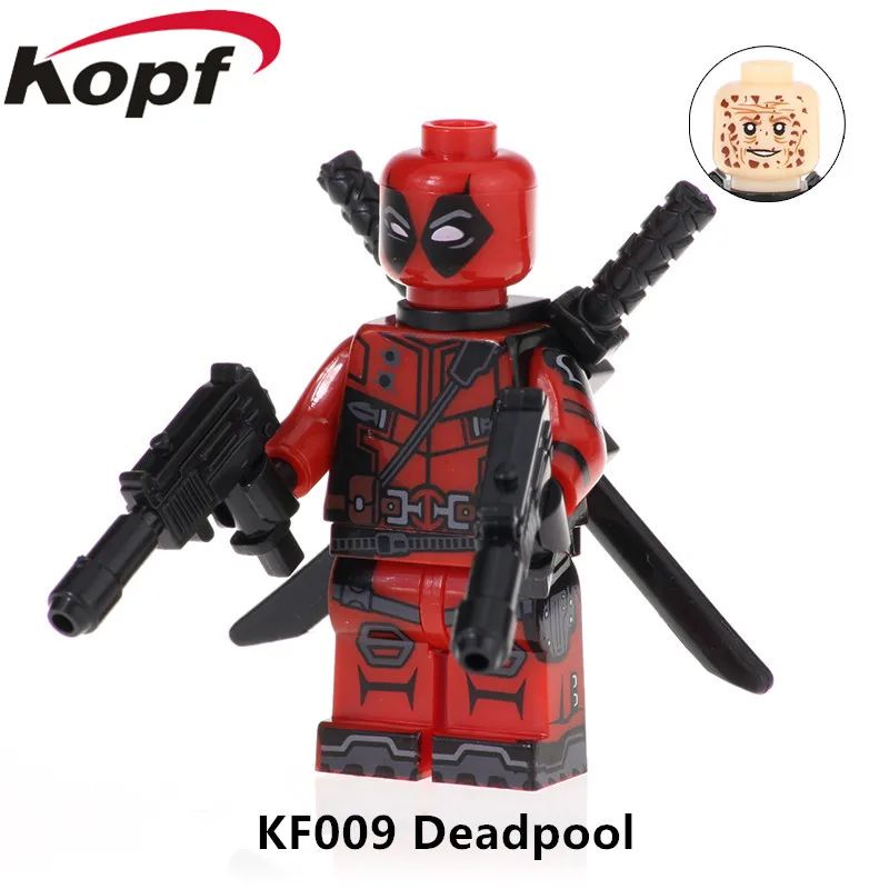 KF009 Single Sale Figures Building Blocks Deadpool 2 Series Super Heroes Assemble Domino Cable Children Gift Christmas Toys
KF009 Single Sale Figures Building Blocks Deadpool 2 Series Super Heroes Assemble Domino Cable Children Gift Christmas Toys