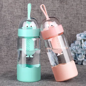 Creative Cute Big Eye Glass Water Bottle With Tea Filter Portable Heat-resistant Water Bottles For Flower Tea Free Shipping
Creative Cute Big Eye Glass Water Bottle With Tea Filter Portable Heat-resistant Water Bottles For Flower Tea Free Shipping