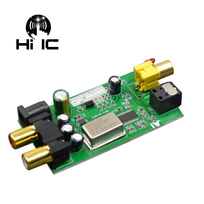 L12 HiFi Digital Audio Decoder DAC Digital /Coaxial/Optical Fiber Signal Input Analog Signal module Output RCA/ Amplifier DC5V
L12 HiFi Digital Audio Decoder DAC Digital /Coaxial/Optical Fiber Signal Input Analog Signal module Output RCA/ Amplifier DC5V