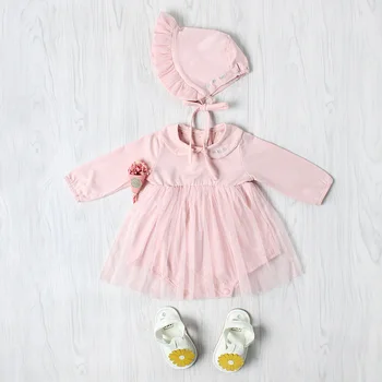 INS Baby Mesh Tutu Rompers With Hats Pink Candy Color Cotton Rompers Infant Toddler Long Sleeve Spring Fall Clothes 
INS Baby Mesh Tutu Rompers With Hats Pink Candy Color Cotton Rompers Infant Toddler Long Sleeve Spring Fall Clothes