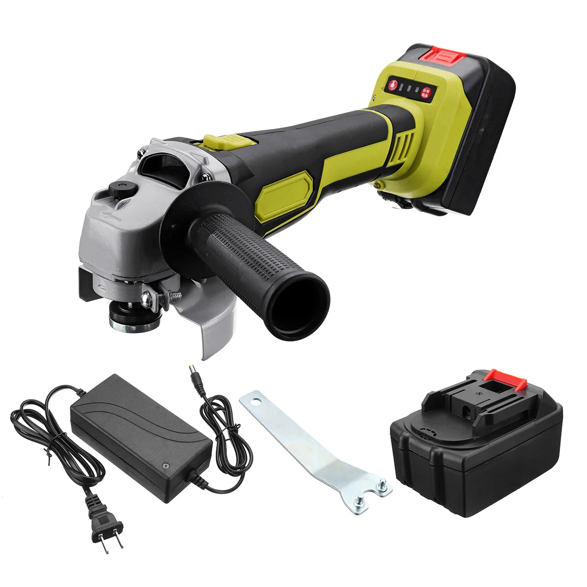188VF/218VF Brushless Cordless Angle Grinder Electric Power Angle Grinding Cutting 10-15cell Large Capacity Battery Tool Set
188VF/218VF Brushless Cordless Angle Grinder Electric Power Angle Grinding Cutting 10-15cell Large Capacity Battery Tool Set