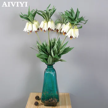 Foreign trade excellent product artificial flower feel bell flower simulation plant home decoration wedding DIY silk flower
Foreign trade excellent product artificial flower feel bell flower simulation plant home decoration wedding DIY silk flower