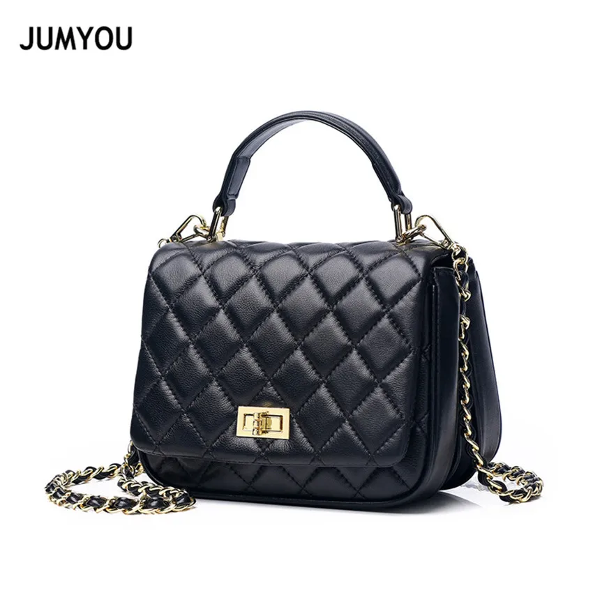 Chains Shoulder Bag Women Small Genuine Leather Female Messenger Bag Classic Linge Ladies Crossbody Bags Sheepskin Soft Black
Chains Shoulder Bag Women Small Genuine Leather Female Messenger Bag Classic Linge Ladies Crossbody Bags Sheepskin Soft Black
