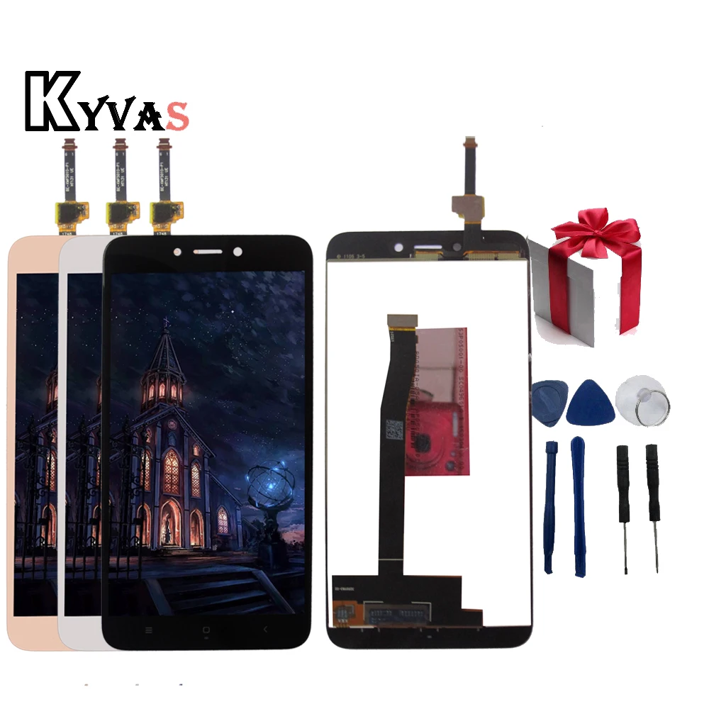 ЖК дисплей для Xiaomi Redmi 4X дигитайзер сенсорного экрана в сборе замена без рамки Pro