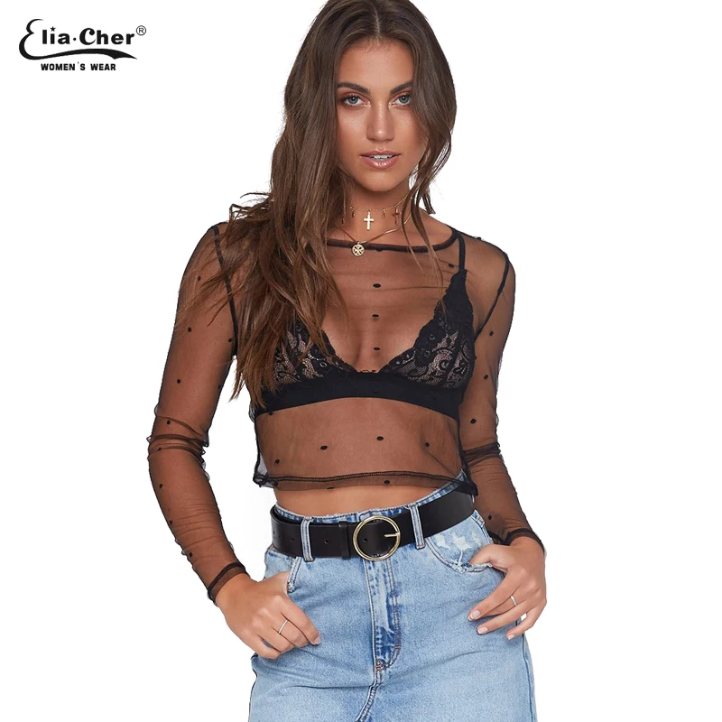 New Net yarn perspective women tops solid color short full sleeve O-neck sexy evening party summer chic elegant shirts 9131
New Net yarn perspective women tops solid color short full sleeve O-neck sexy evening party summer chic elegant shirts 9131