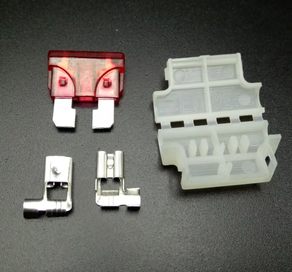 5 kits Auto Standard Middle Fuse Holder + fuse for Car Boat Truck ATC/ATO Blade for Car Boat new
5 kits Auto Standard Middle Fuse Holder + fuse for Car Boat Truck ATC/ATO Blade for Car Boat new