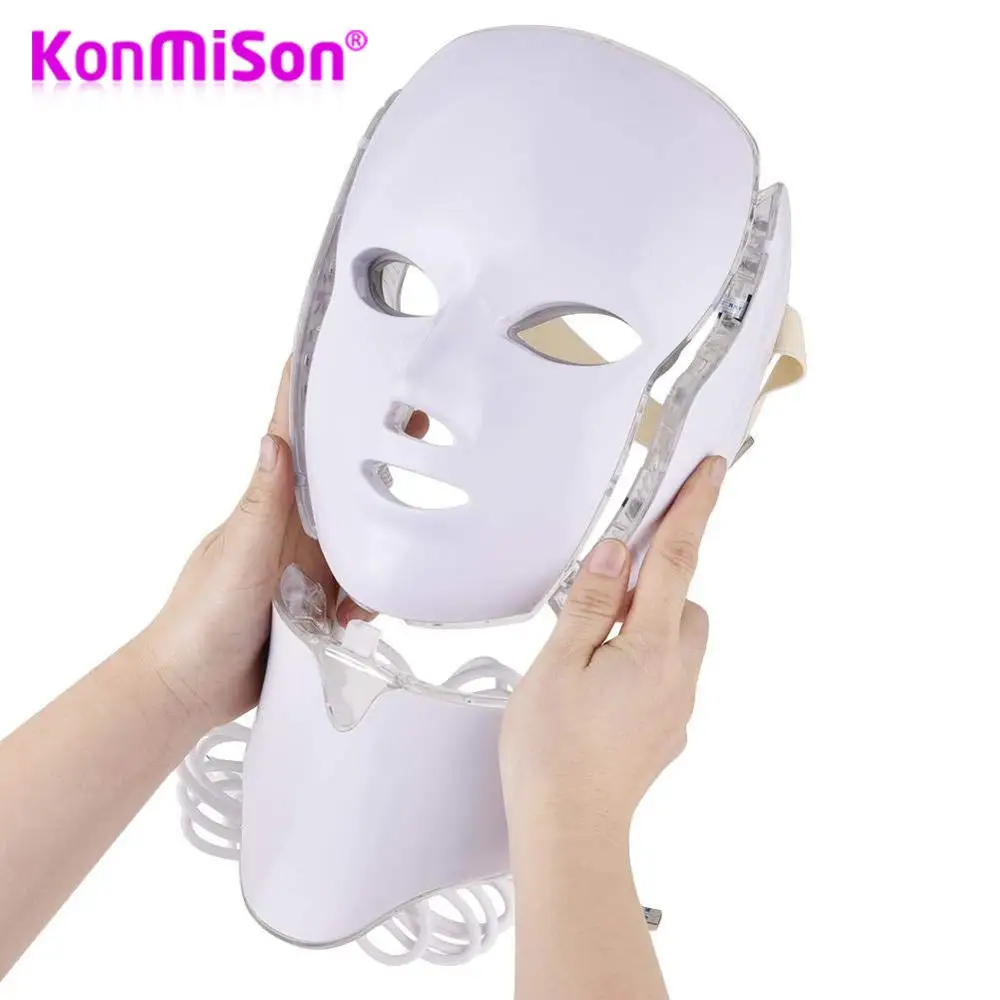 KONMISON LED Facial Mask 3/7 Color LED Photon Facial Mask Wrinkle Acne Removal Face Skin Rejuvenation Facial Massage Beauty Mask
KONMISON LED Facial Mask 3/7 Color LED Photon Facial Mask Wrinkle Acne Removal Face Skin Rejuvenation Facial Massage Beauty Mask