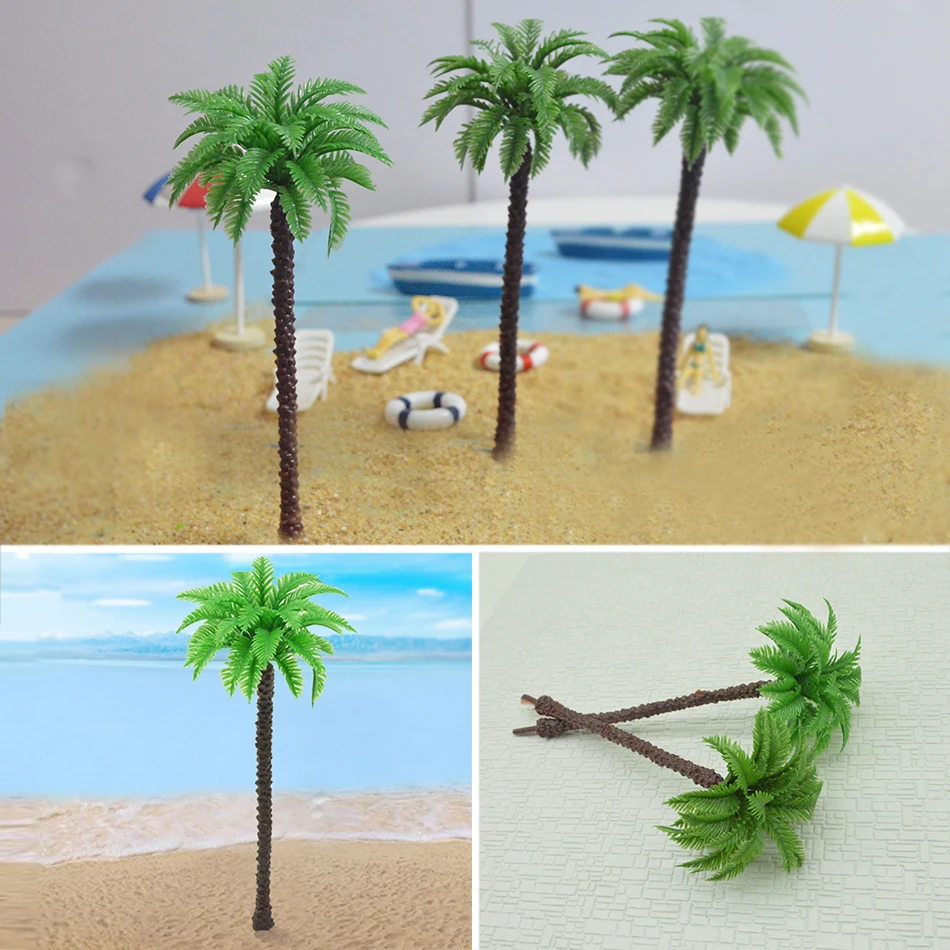 12cm Miniature Mini Scale Model Faux Palm Coconut Trees For Landscape Scenery Sand Table Layout Arquitectura Structures Plastic
12cm Miniature Mini Scale Model Faux Palm Coconut Trees For Landscape Scenery Sand Table Layout Arquitectura Structures Plastic