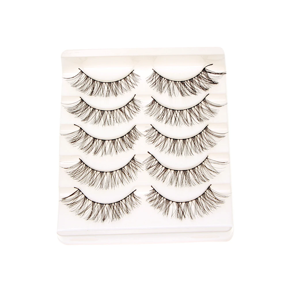 5 Pairs Luxurious 3D False Eyelashes Cross Natural Long Soft Eye Lashes Extension Handmade Makeup Beauty Tools High Quality
5 Pairs Luxurious 3D False Eyelashes Cross Natural Long Soft Eye Lashes Extension Handmade Makeup Beauty Tools High Quality