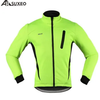 ARSUXEO Thermal Cycling Jacket Winter Warm UP Fleece Bicycle Clothing Windproof Waterproof Sports Coat MTB Bike Jerse
ARSUXEO Thermal Cycling Jacket Winter Warm UP Fleece Bicycle Clothing Windproof Waterproof Sports Coat MTB Bike Jerse