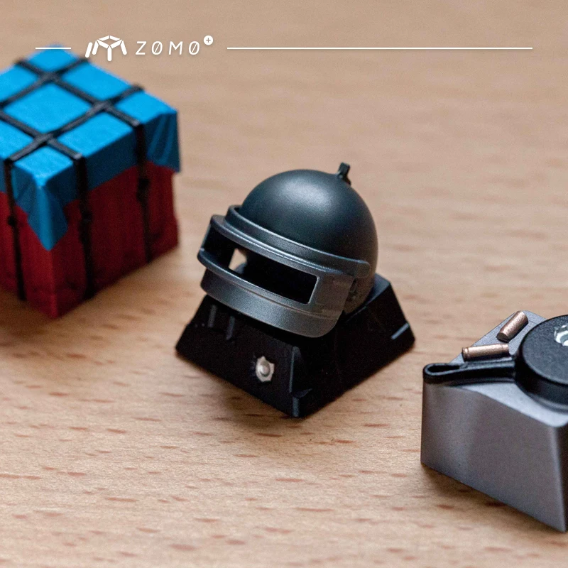 1PCS pack ZOMO PUBG mechanical keycap Airdrop Flip-front 3 level helmet Pan Aluminum Keycap CNC and Multi-Color Anodizing
1PCS pack ZOMO PUBG mechanical keycap Airdrop Flip-front 3 level helmet Pan Aluminum Keycap CNC and Multi-Color Anodizing
